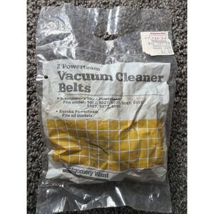 NOS VTG Montgomery Ward Powerteam Eureka Vacuum Cleaner Belts 2